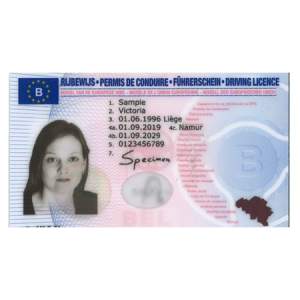 Belgian Driver's License