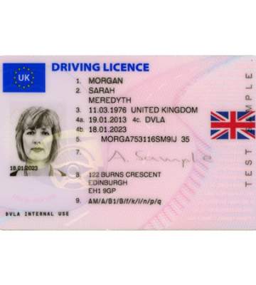UK Driver License